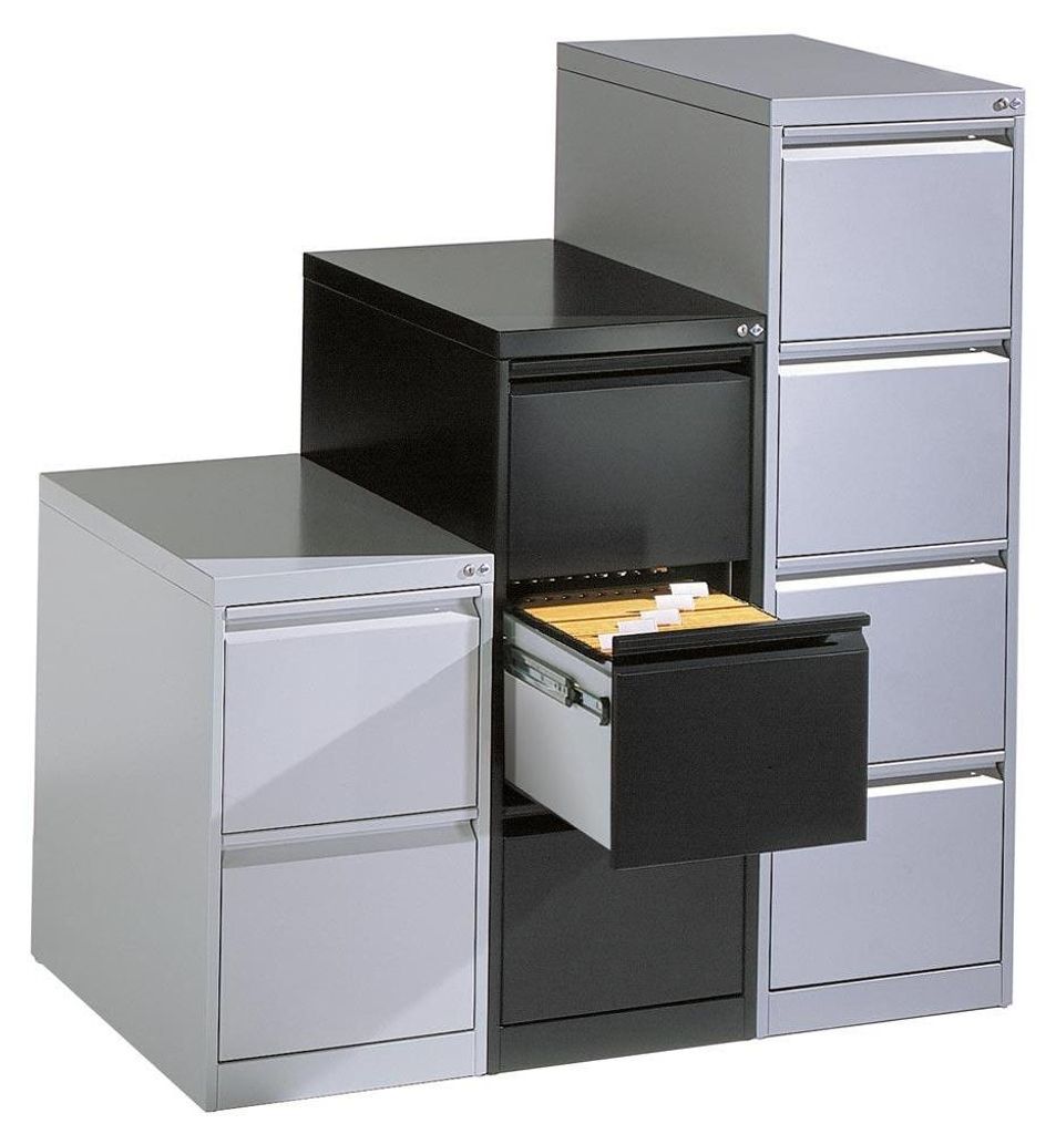 CP C 2000 Acurado Hängeregistraturschrank grau 4 Schubladen 78,7 x 59,0 x 135,7 cm, 1 St.
