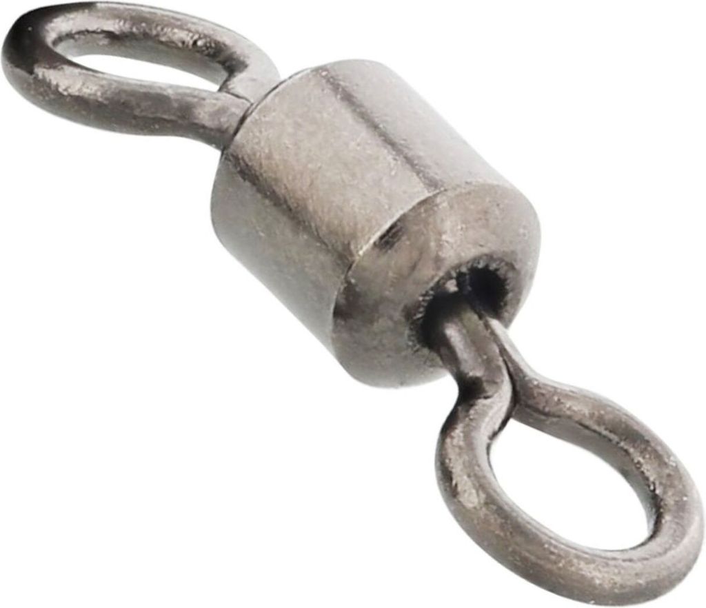 Westin Rolling Swivel Black Nickel - Tönnchenwirbel, Größe / Tragkraft / Packungsinhalt:Gr. 2 / 43kg / 4 Stück