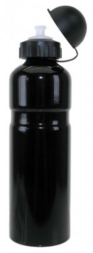 Aluminium drinkfles, 0,75 liter, met drinktuit en Productafbeelding 
