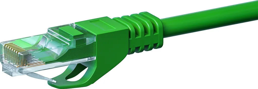 Cavo Rete CAT 6 0,5m Verde U/UTP CCA | Fornitura Ufficio LAN - 2