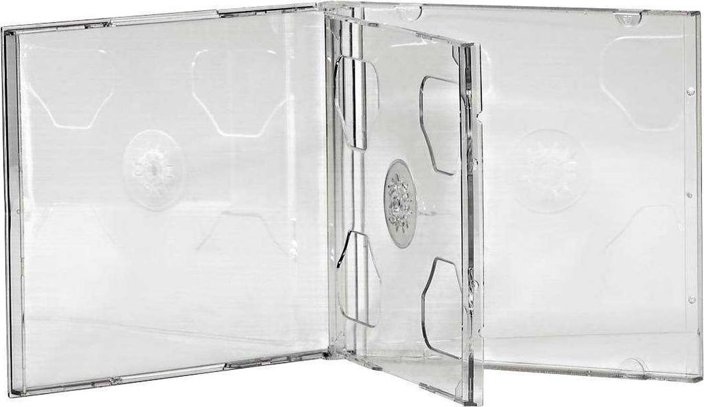 Hama CD Double Jewel Case, Pack 5, 2 disky, Priehľadná, 142 Obrázok produktu 