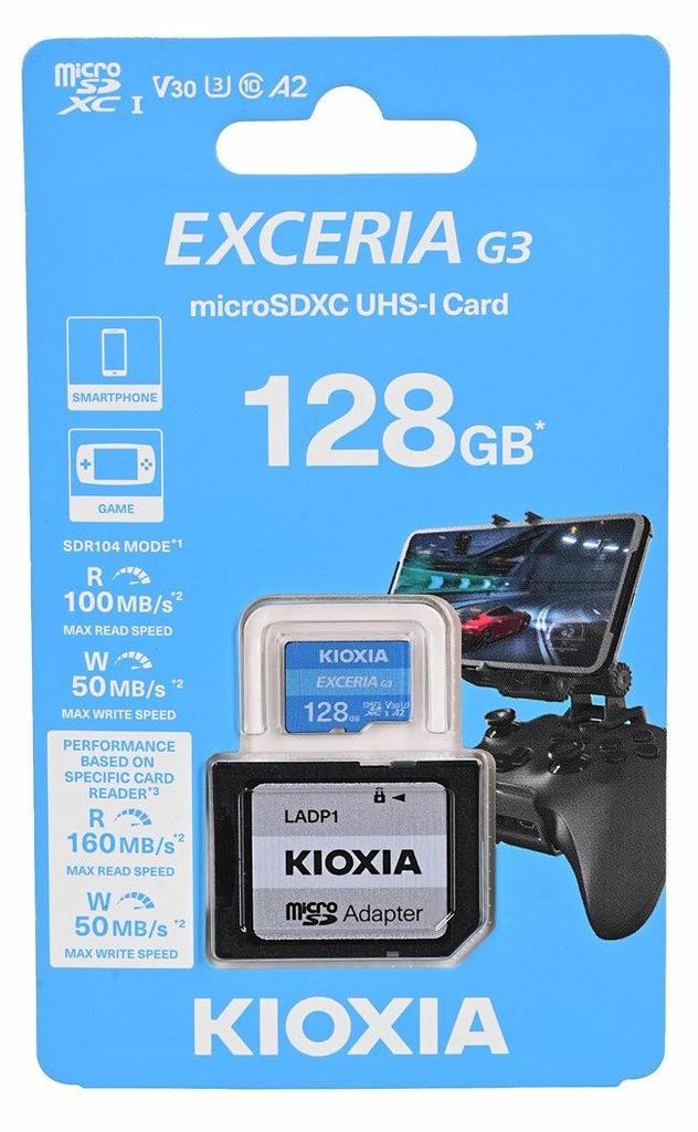 Kioxia EXCERIA G3 128 GB MicroSDXC UHS-I Klasse 10