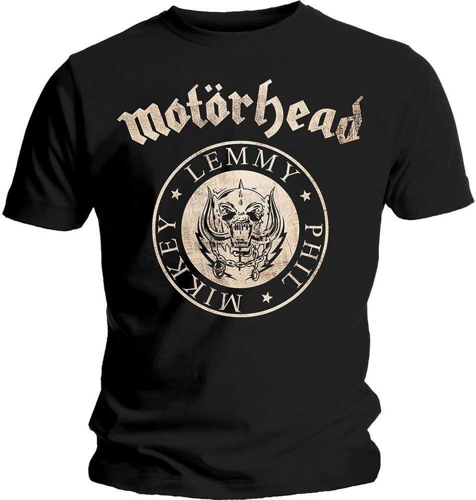Motorhead - "Undercover Newsprint" T-Shirt für Herren/Damen Uni RO1085 (M) (Schwarz)