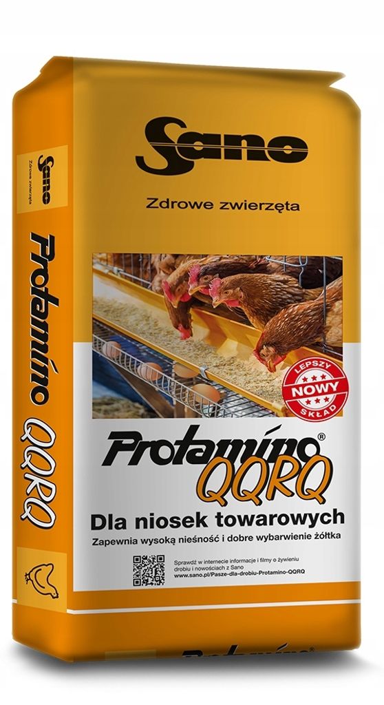 Sano QQRQ Kraftfutter für Legehennen 25 kg Produktbild 