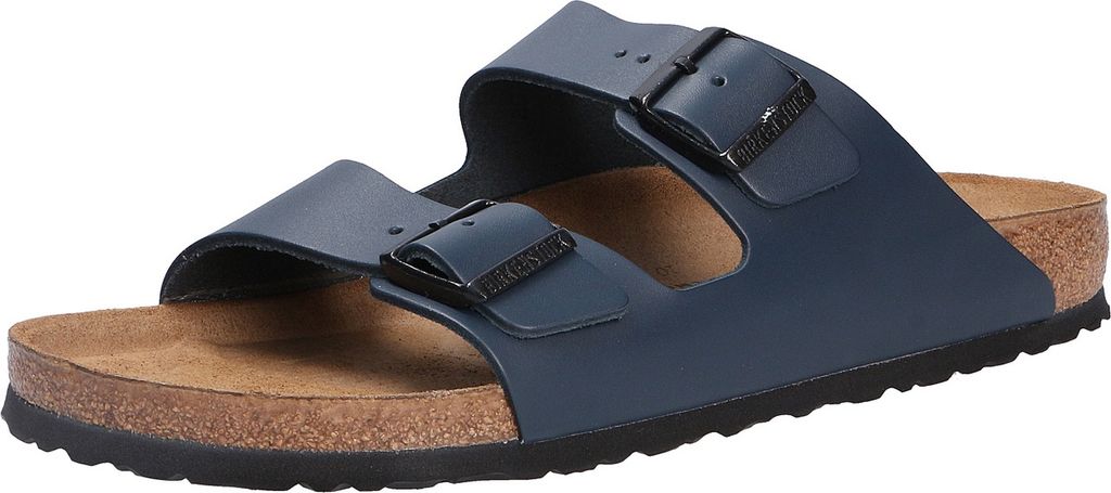 Birkenstock 051153 Uni Tieffussbett-Pantolette Arizona Dunkelblau, Blau, Gr. 36