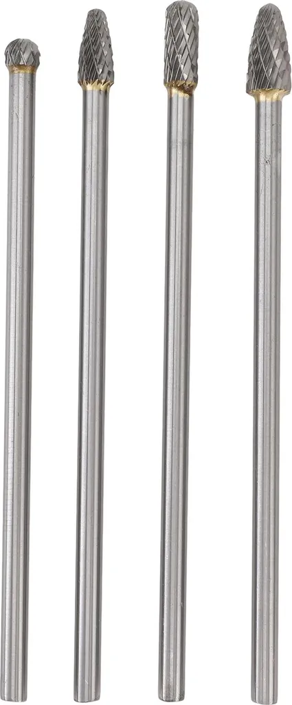 Fraises carbure 6mm pour ébavurer et rectifier les métaux difficiles