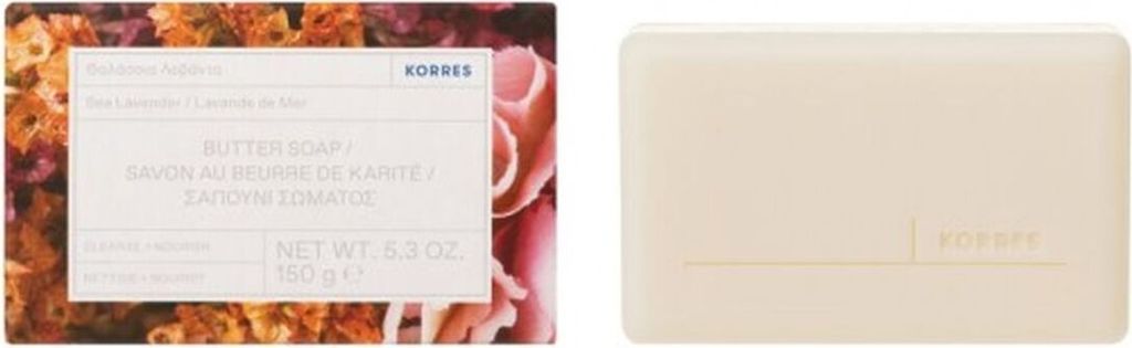 Korres Sea Lavender Butter Soap 150G Zdjęcie produktu 
