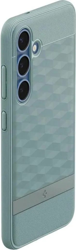 Coque Samsung S25+ Plus avec Grip Amélioré Spigen Parallax Mag Vert