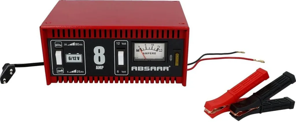 Caricabatterie Batteria Auto 8A Absaar | 6V-12V Rapido e Sicuro - 3