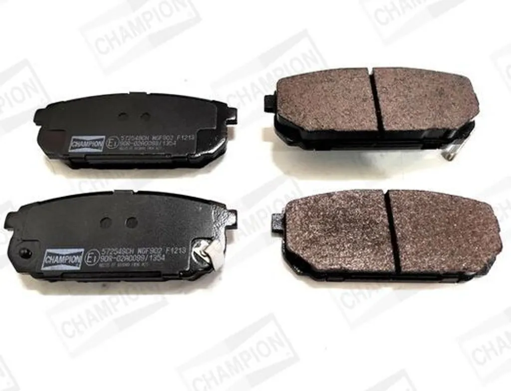 Plaquettes de frein CHAMPION 572549CH anti-bruit pour Sorento I (JC)