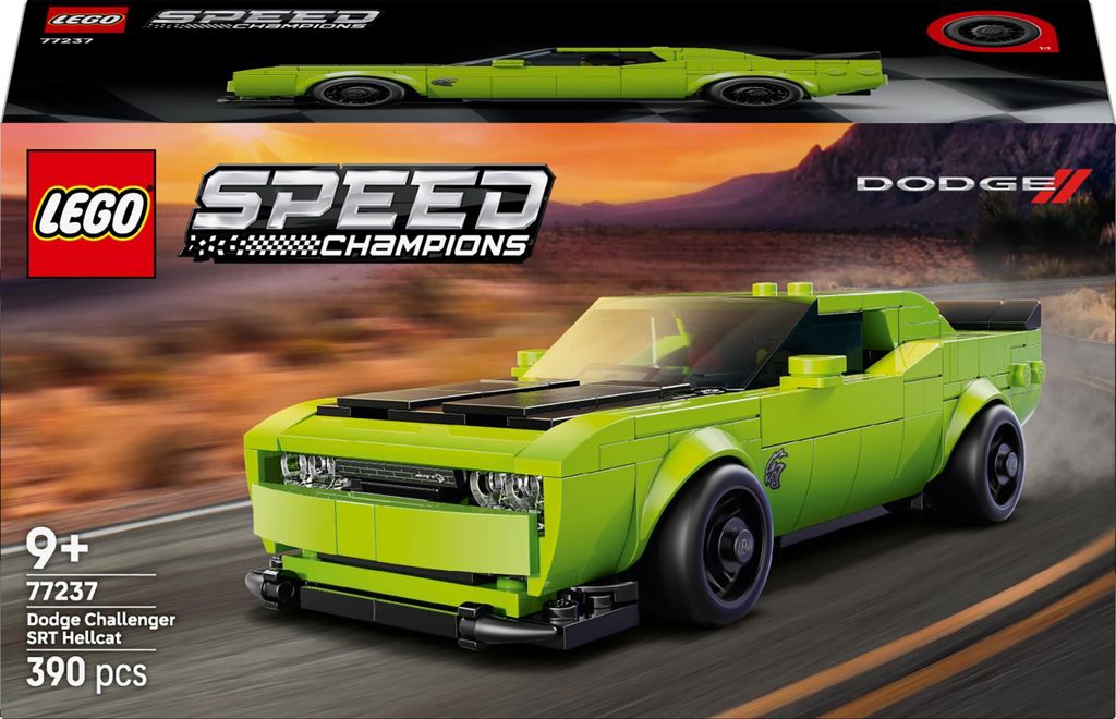 LEGO® Speed Champions 77237 Dodge Challenger SRT Hellcat Produktbild 
