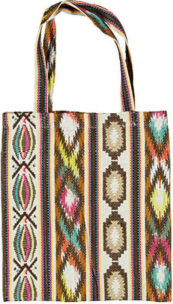 Bunte Jacquardtasche