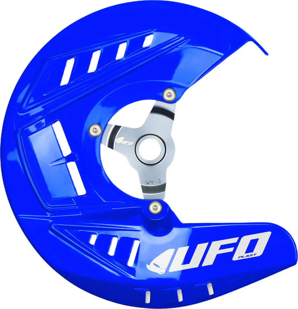 Protection de disque avant UFO pour Yamaha YZF 250 et 450 Bleu de 2014