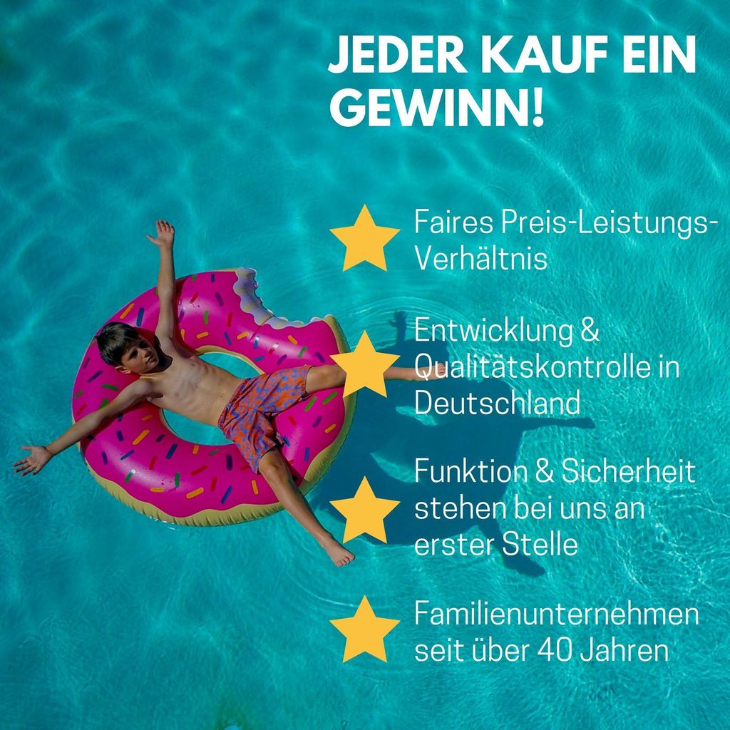 Best Sporting Tauchring 14 cm, glatte Oberfläche, gelb oder rot, Farbe:orange, Variante:mit Lamellen