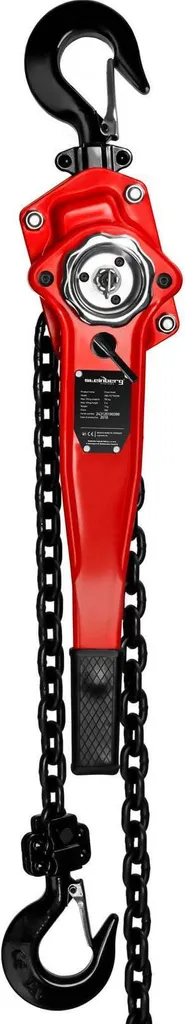 Palan à chaîne 750 kg Steinberg Systems en acier - Levage sécurisé 2 m