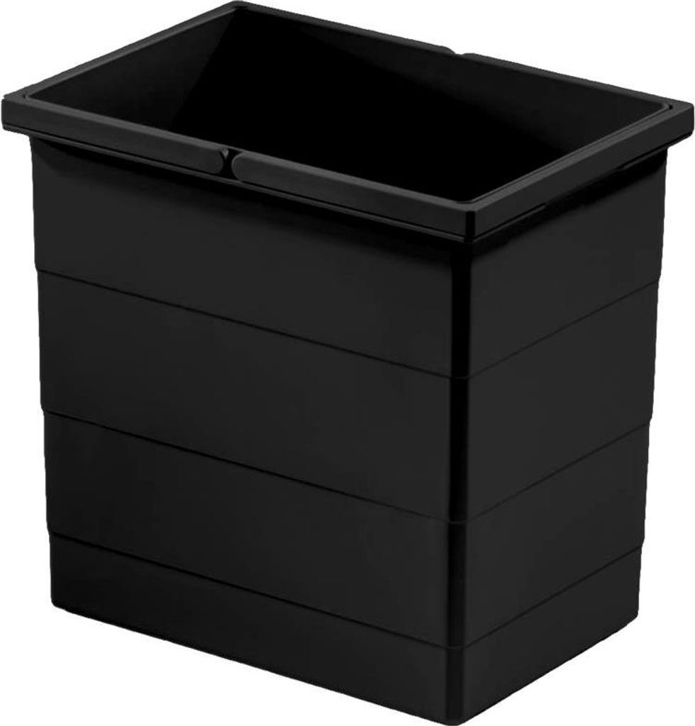 HAILO 18 Liter Inneneimer 1225939 schwarz für Raumspar Tandem 3642731 / Ersatzteil
