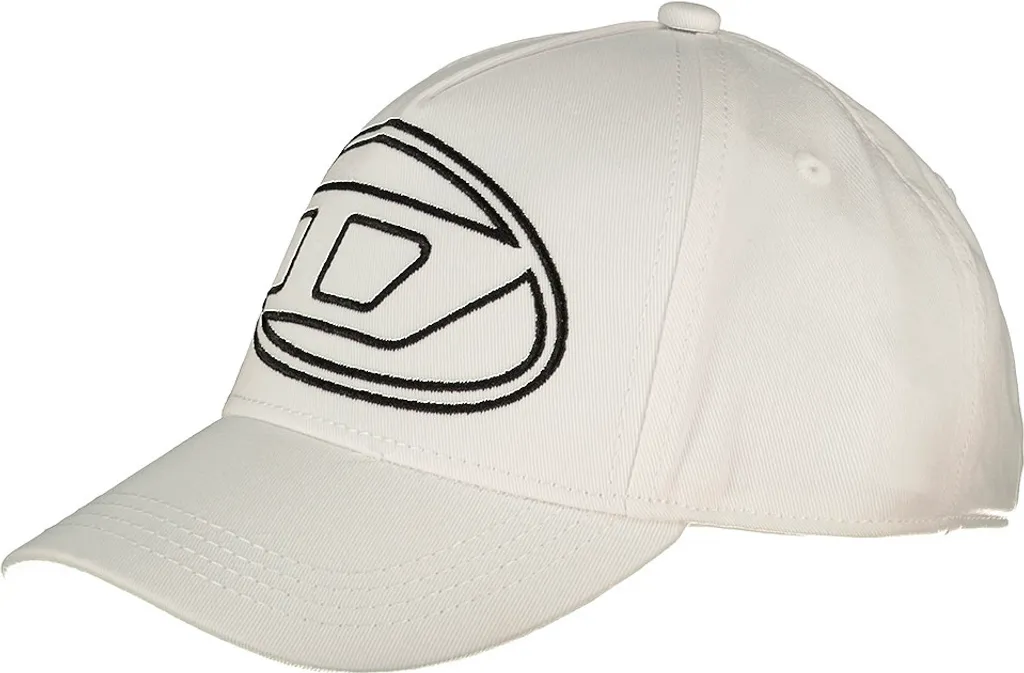 Berretto Diesel Kids J02132 Bianco 52 cm | Cappello Junior Cotone