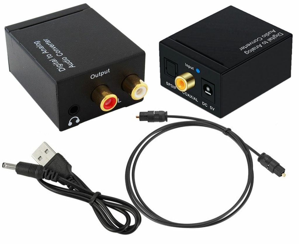 APT AK319A Prevodník SPDIF 2xRCA + JACK USB Obrázok produktu 