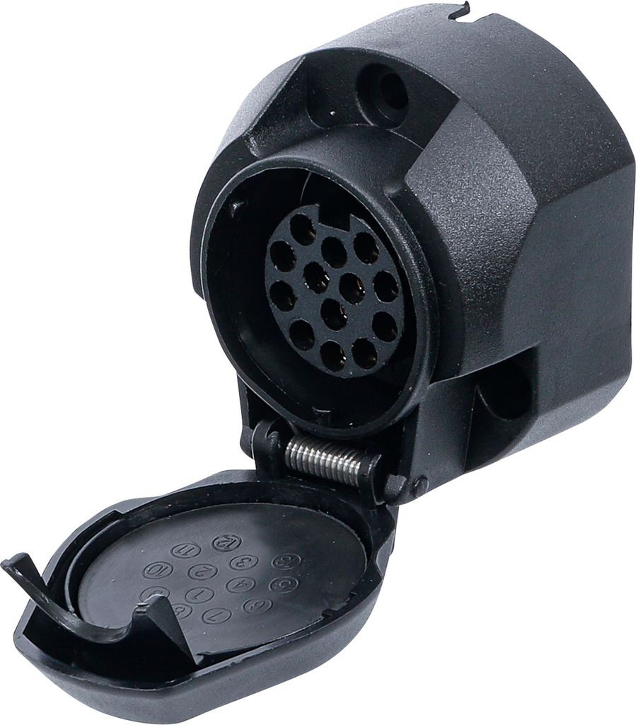KRAFTMANN 80964 Anhänger-Steckdose, 13-polig