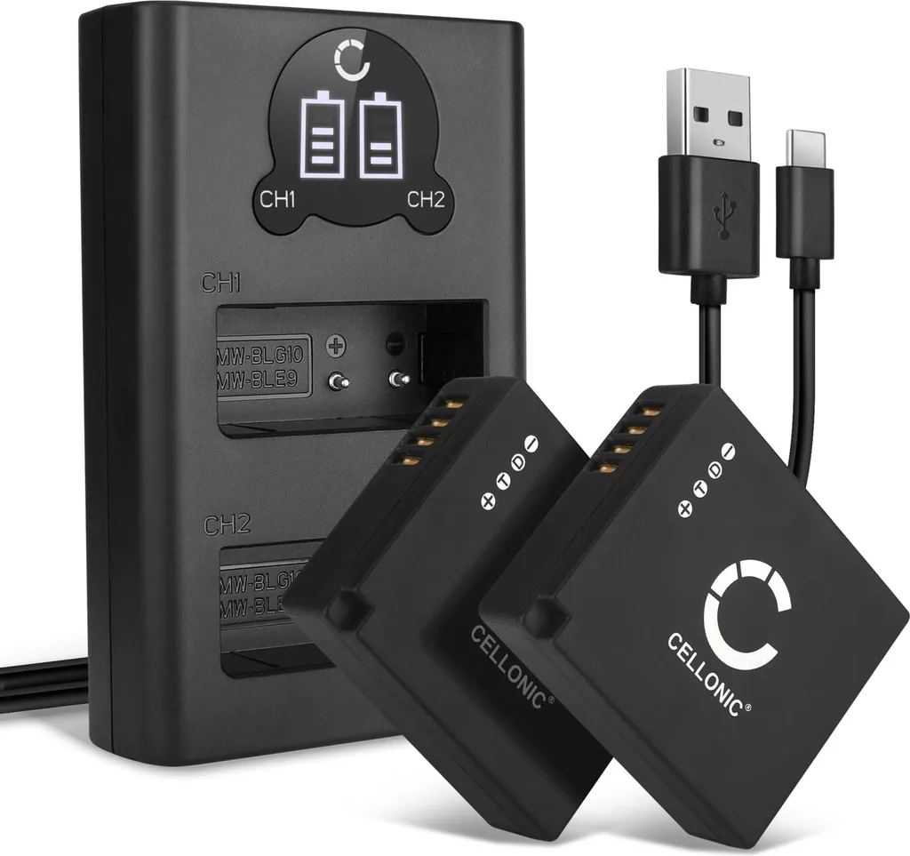 Recensione Kit Batteria Panasonic DMW-BLG10E Compatibile CELLONIC