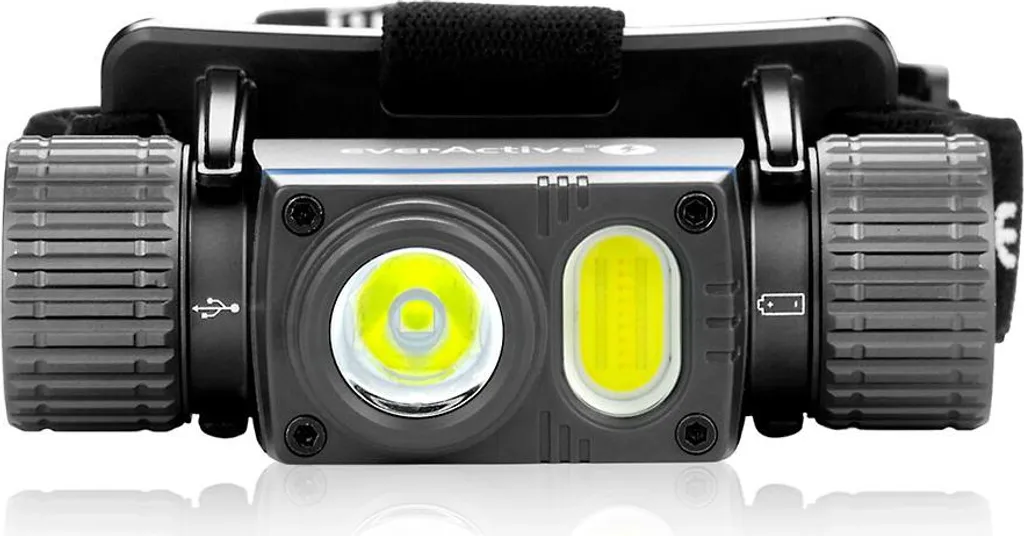 Lampe frontale LED rechargeable HL-2000R pour voir clair sans piles