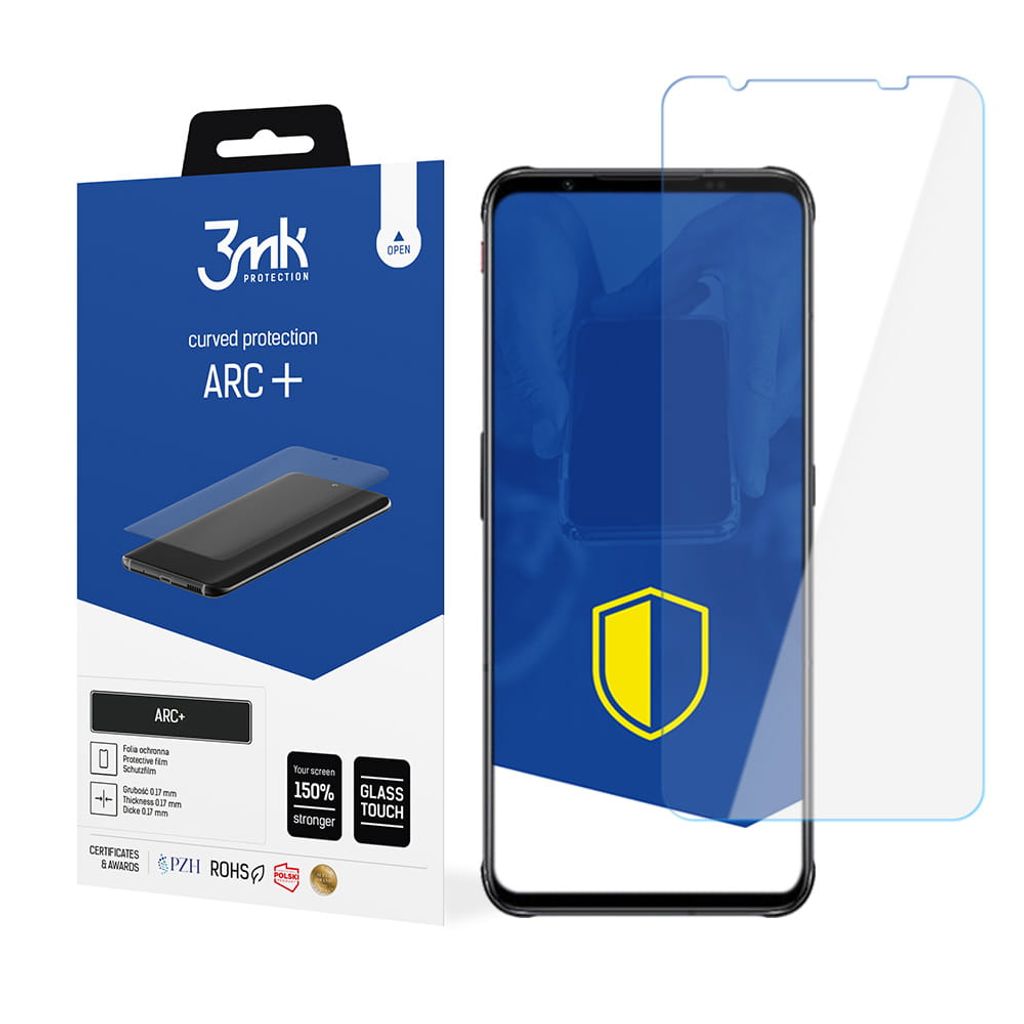 3mk Display Schutzfolie ARC+ für ZTE Nubia Red Magic 7 0,17mm Self-Heal