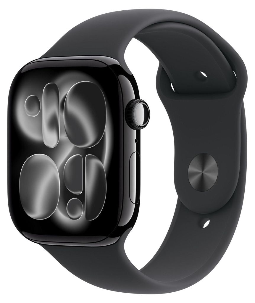 Apple Watch Series 11 GPS 46mm Diamantschwarz Aluminium Produktbild 