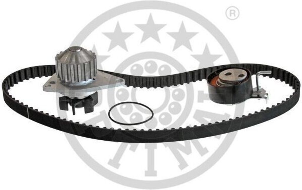 OPTIMAL SK-1354AQ1 Zahnriemensatz + Wasserpumpe für FIAT QUBO (225) FIORINO Kasten/Kombi (225) passend für PEUGEOT 207 (WA, WC) 206 Schrägheck (...