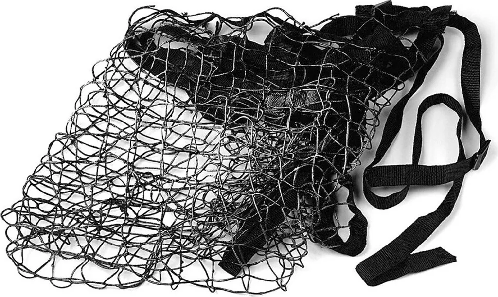 Filet de Protection Robuste Bully 130x87 cm - Mailles Caoutchoutées Noires