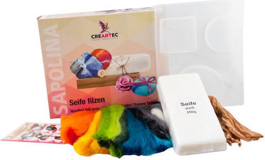 SAPOLINA - Seife filzen - Starter Set - 57997