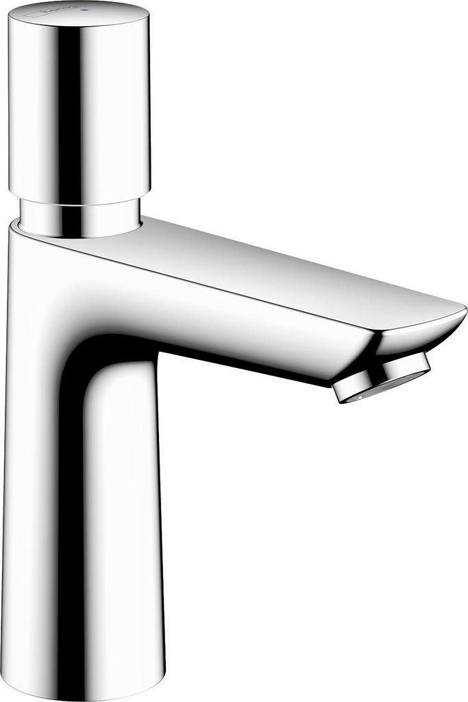 hansgrohe Talis E Selbstschluss-Standventil, ComfortZone110, für Kaltwasser/vorgemischtes Wasser, chrom, 71719000
