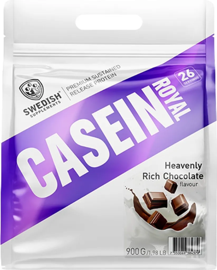 Casein Royal Swedish Supplements Protéine de Caséine Chocolat 900g
