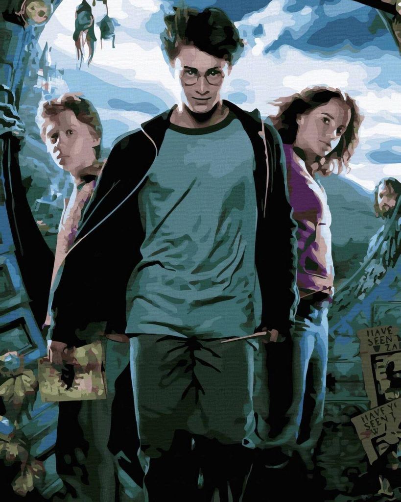 Malen nach Zahlen Harry Potter Set 40x50 Produktbild 