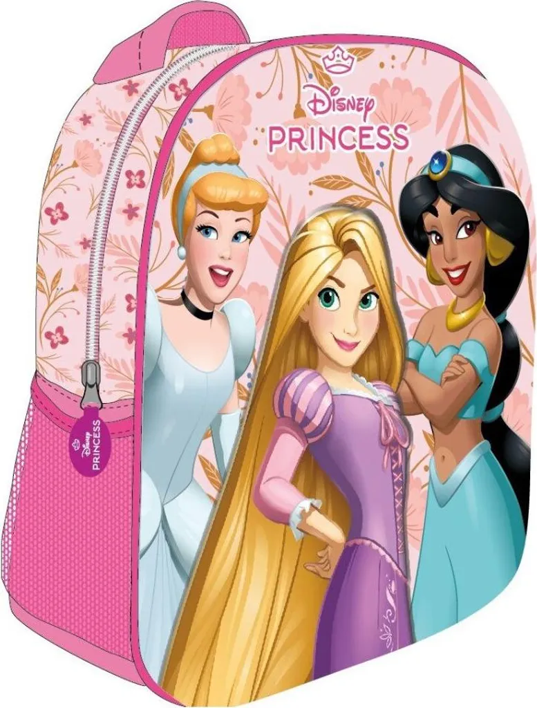Zaino Disney Princess 3D 30cm - Zainetto Asilo Bimba con Rilievo