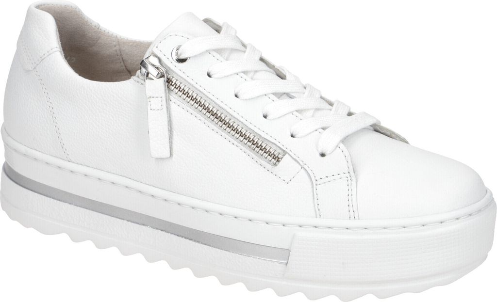 Gabor FLORENZ Damenschuhe - Halbschuhe - Sneaker weiß Produktbild 4