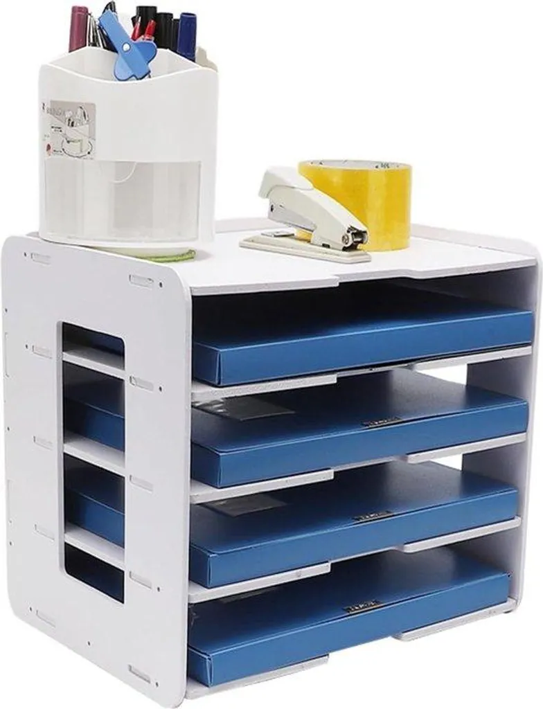 Porte-documents scolaire A4 trieur PVC pour organisation des devoirs