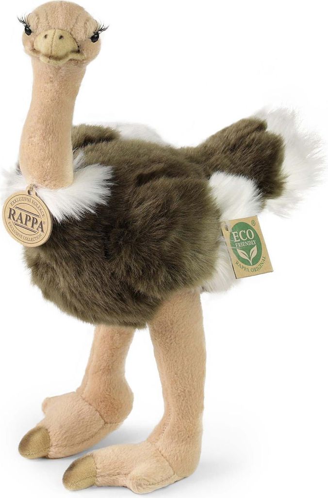 RAPPA Struzzo di peluche 32 cm ECO-FRIENDLY Immagine del prodotto 