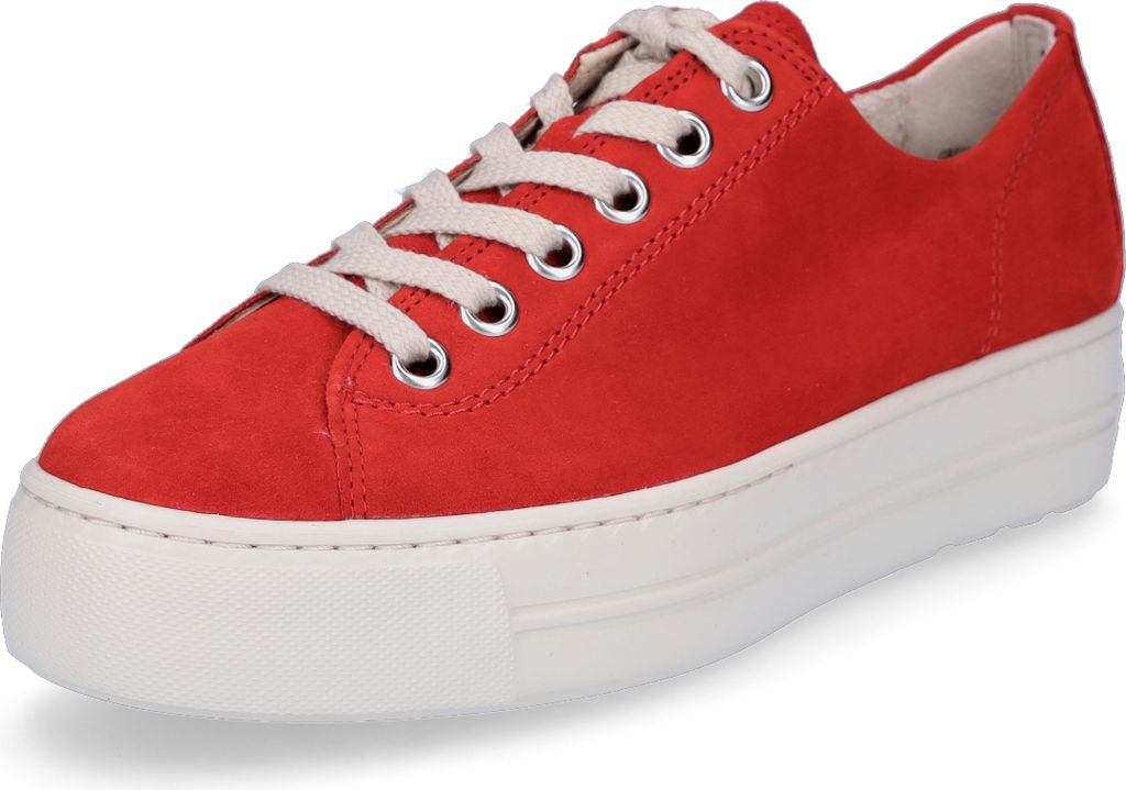 Paul Green Damen Sneaker rot 9