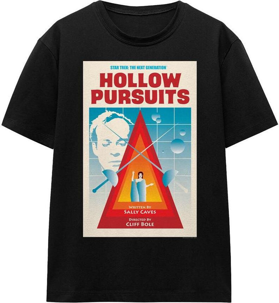 Star Trek - "The Next Generation Season 3 Episode 21" T-Shirt für Herren/Damen Uni TV16409 (M) (Schwarz)
