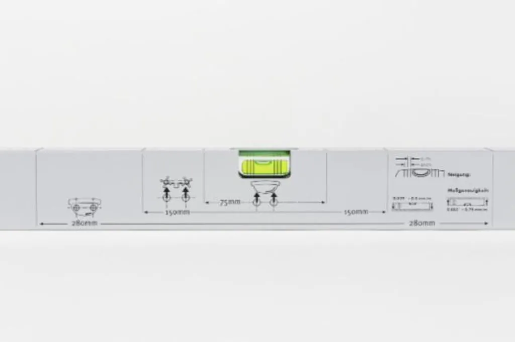 ROTHENBERGER Niveau à bulle aimanté 1000mm aluminium - Réf 1500001548
