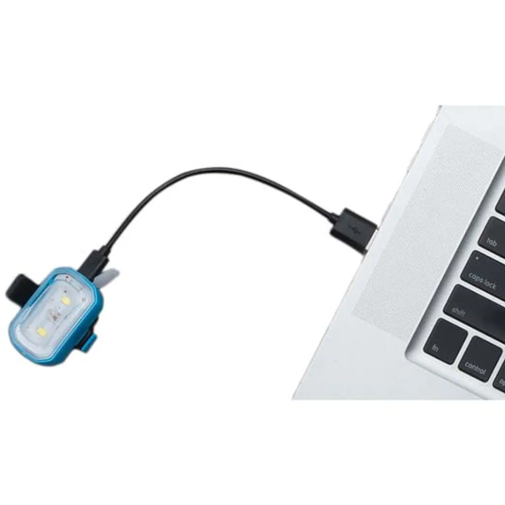 Blackburn Click USB Éclairage Avant Noir - Rechargeable et Compact - 5