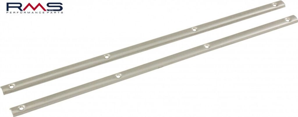 RMS Trittleisten für die Gummimatte kompatibel mit Vespa P / PX 80 - 200 1. Serie