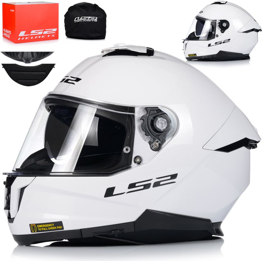 Casque Modulaire GIVI X27 Solide Blanc Brillant