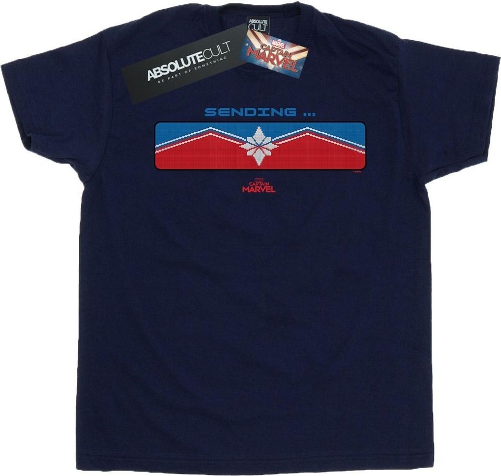 Marvel - "Sending" T-Shirt für Herren BI20523 (XL) (Marineblau)