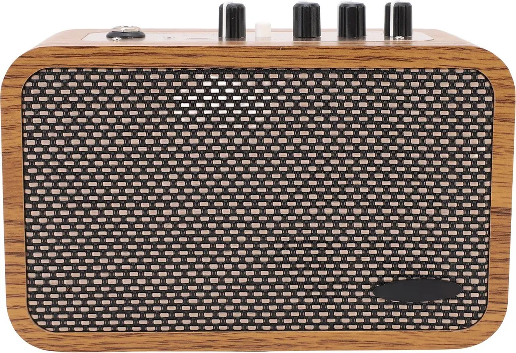 Amplificateur Guitare Électrique Jectse avec Reverb et Overdrive Bois