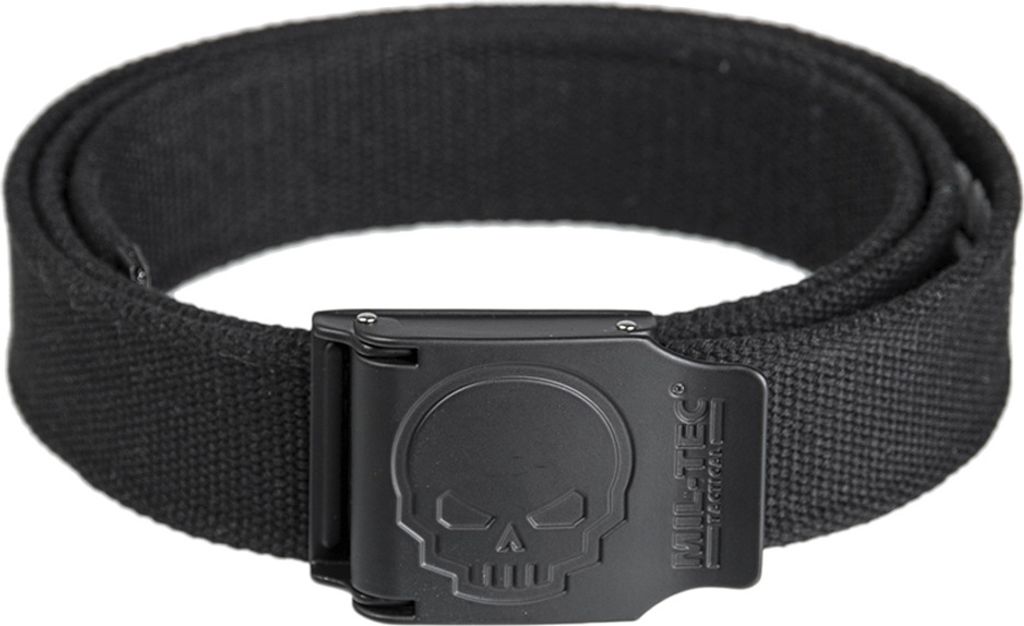 Gürtel Skull 40 mm schwarz