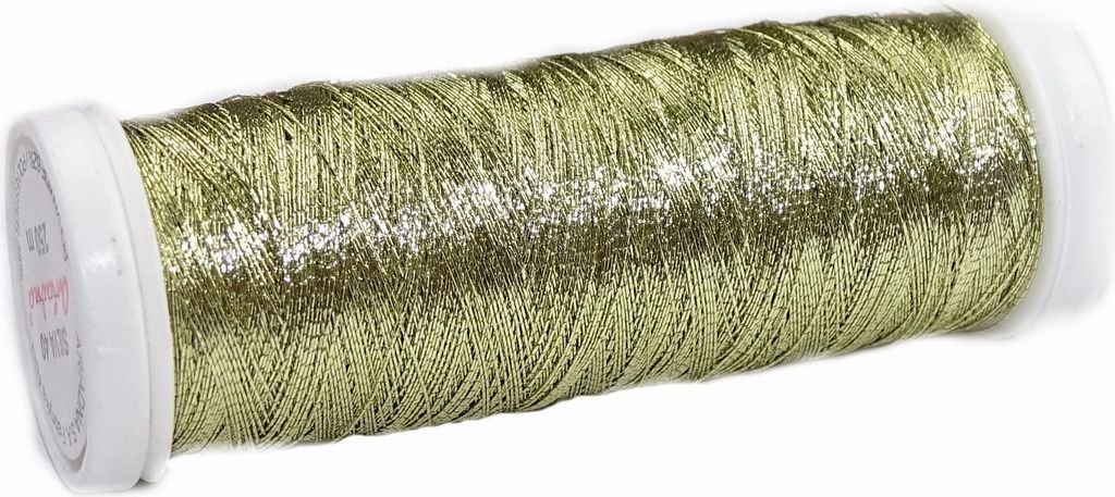 Nit metalická Silva 40N 250 m - 1861 - zlatá Obrázek produktu 