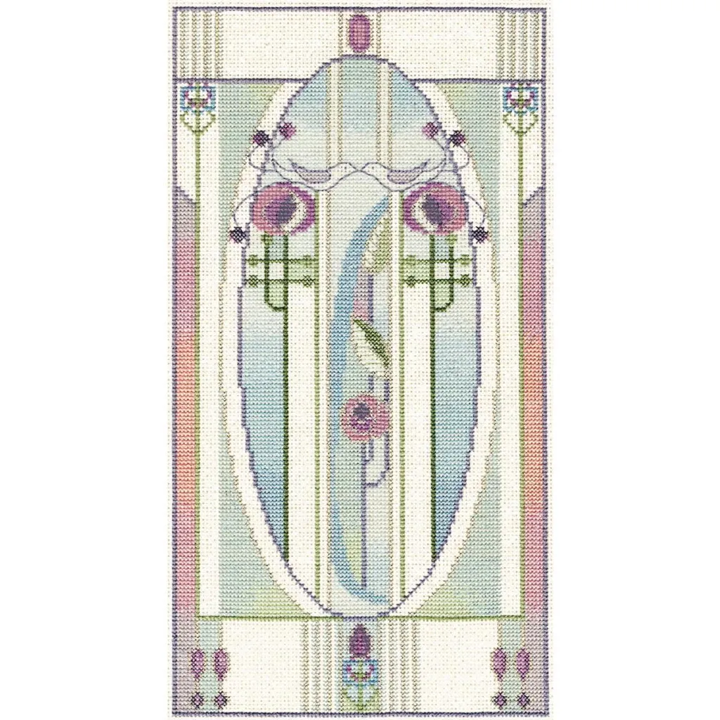 Regala il Punto Croce Mackintosh Love Birds Bothy Threads DWMKP3