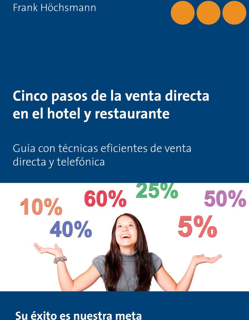Cinco pasos de la venta directa en el hotel y restaurante
