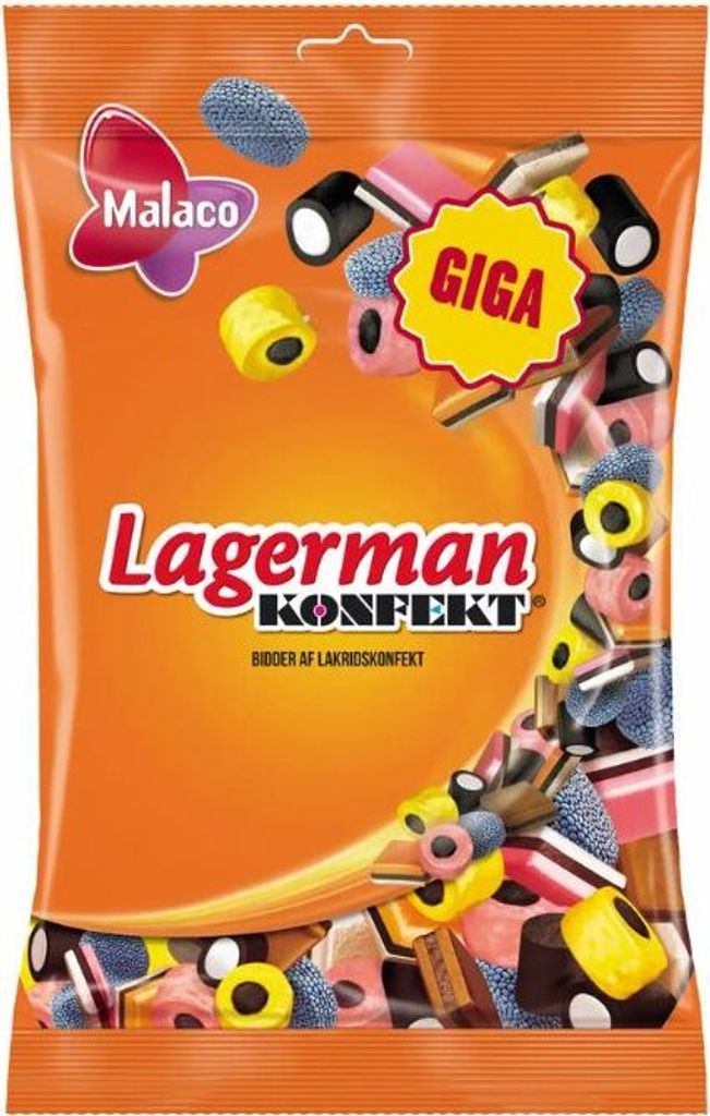 Malaco Lagerman Konfekt Original 900g Produktbild 